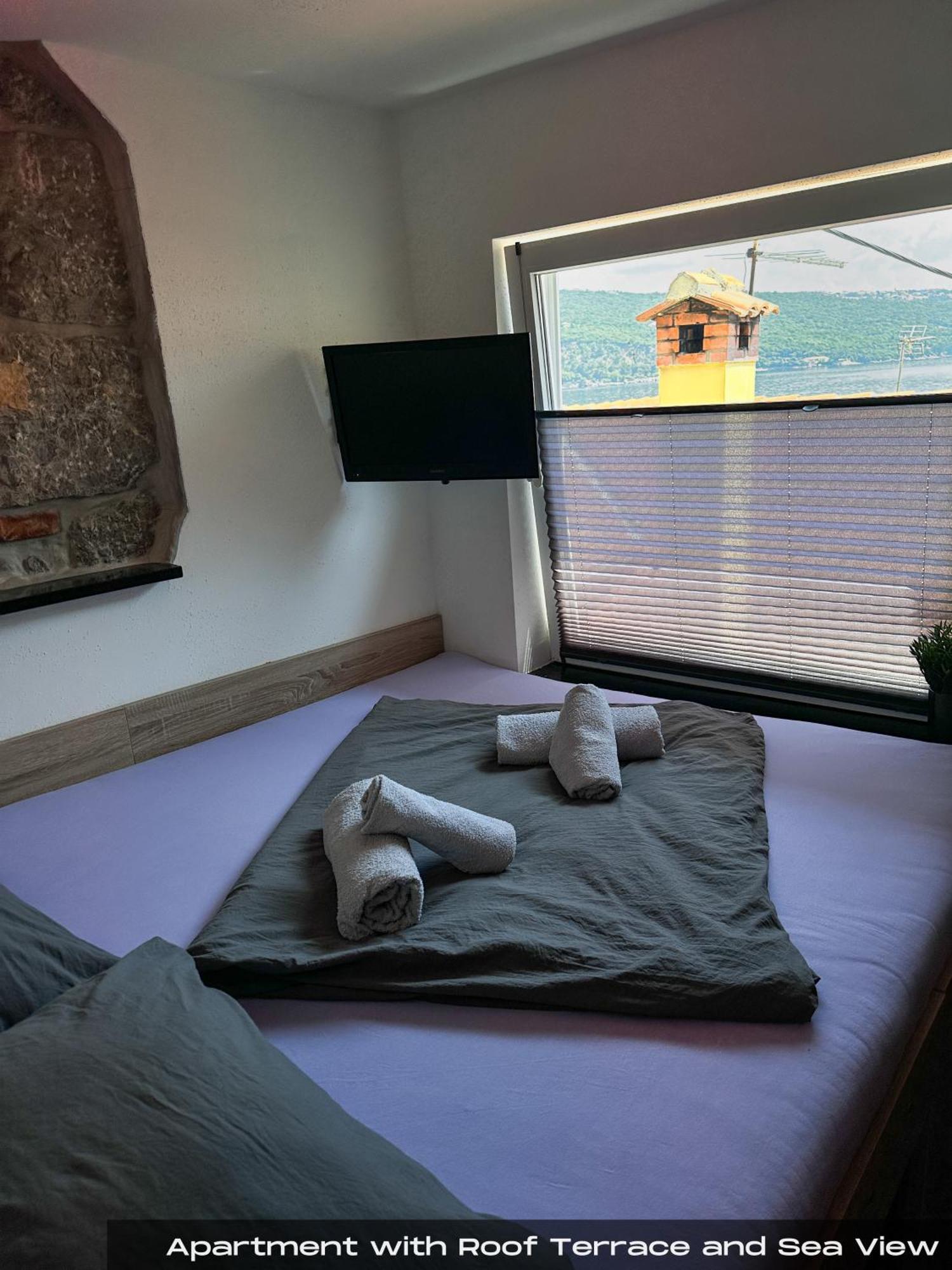 Villa Volos With Roof Terrace, Sea View, Free Private Parking Opatija Eksteriør bilde
